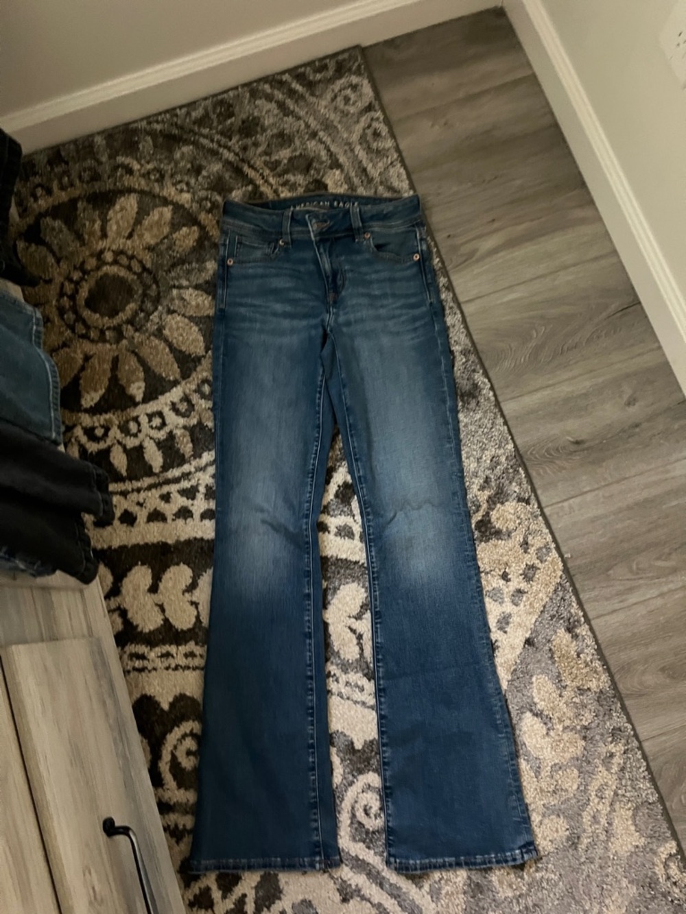 American Eagle Outfitters Women's Blue Bootcut Jeans
